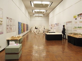 環境・建築デザイン領域の作品も、たっぷり! 環境・建築デザイン領域の作品も、たっぷり!