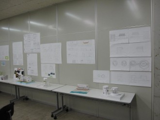 並べられた作品たち