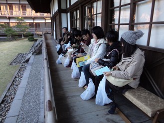 建長寺にて