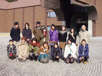 学外演習2012_2 福島市福島県立美術館にて
