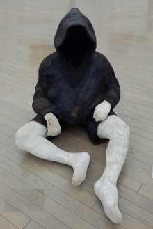 川島史也　〈顔〉　樟　【優賞受賞】