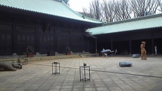 第１１回彫塑展　会場風景