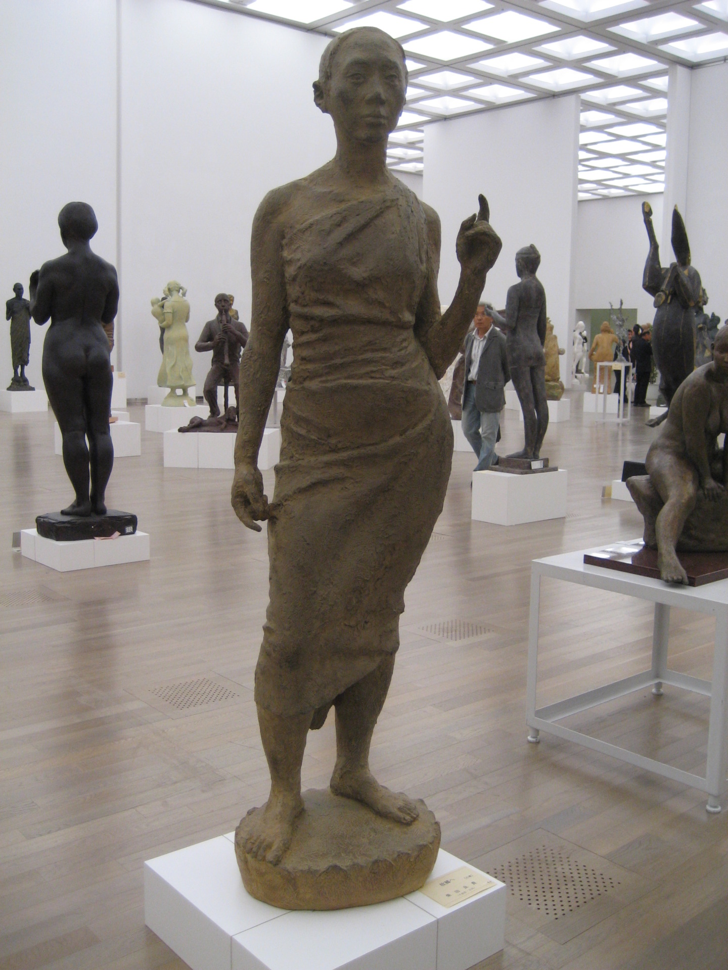 第43回日展が開催されました。 - 彫塑