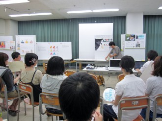 デザイン演習4-02 プレゼンテーションの様子