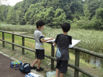 アート・デイキャンプの様子