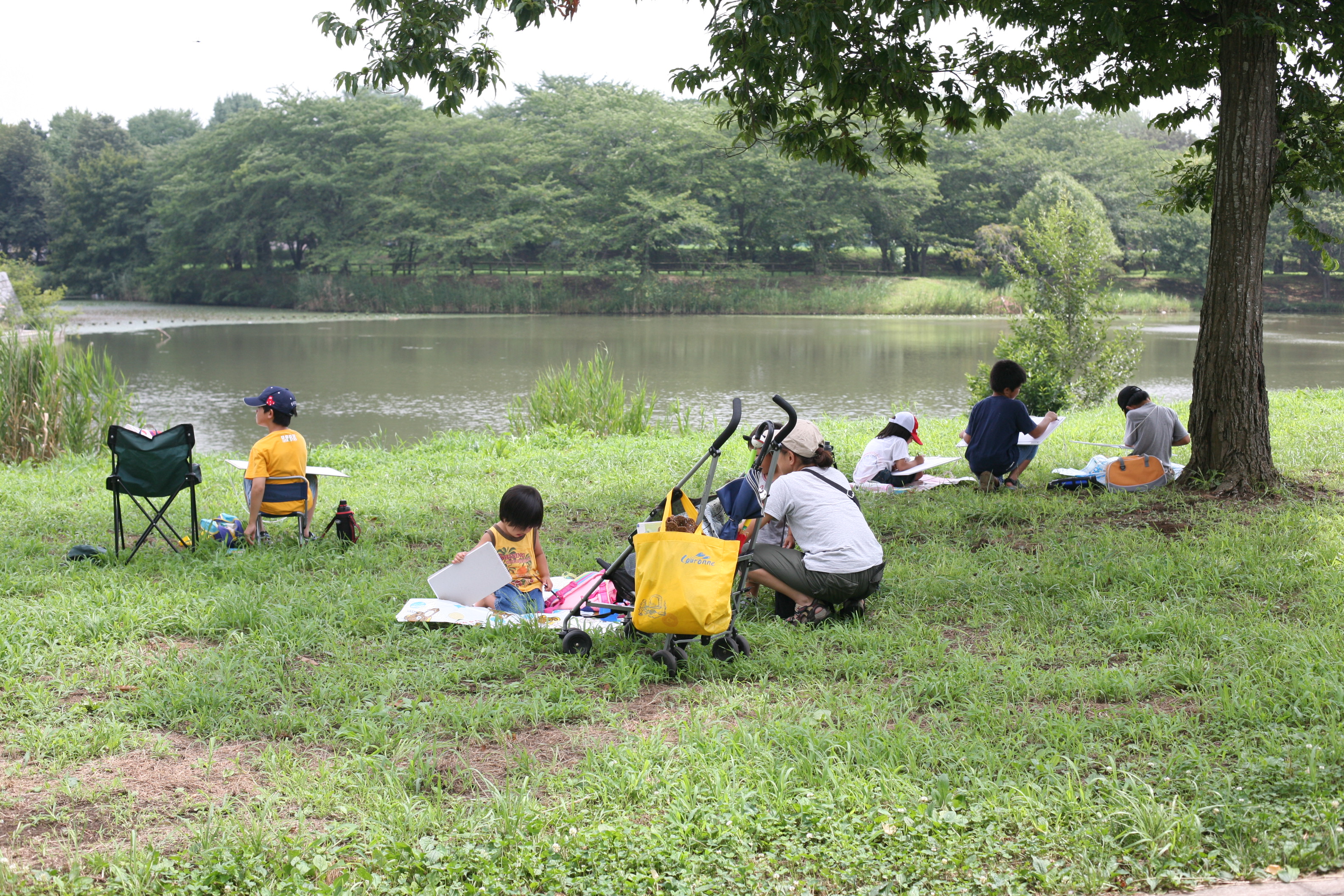 夏休み子どもアート・デイキャンプ初日の様子6