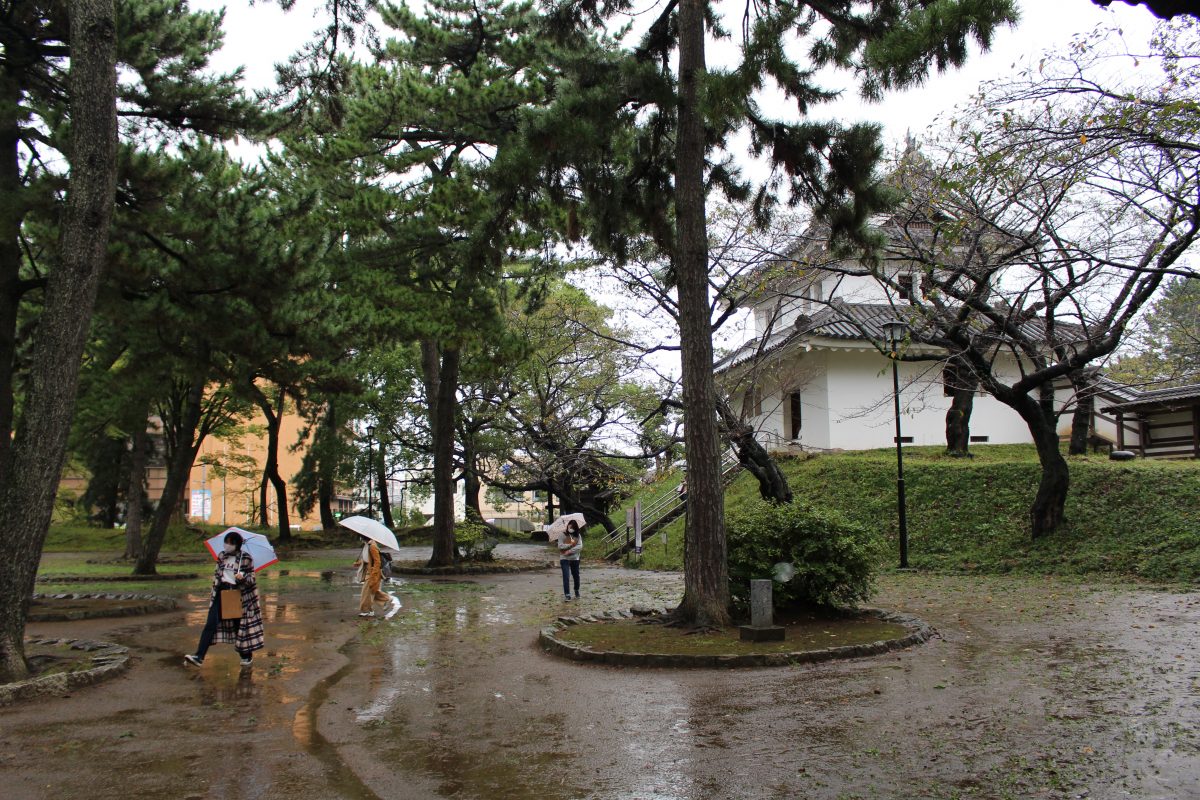 雨の土浦へ