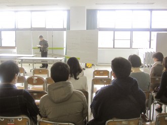 第1回木ゼミ開始直前の様子 第1回木ゼミ開始直前の様子