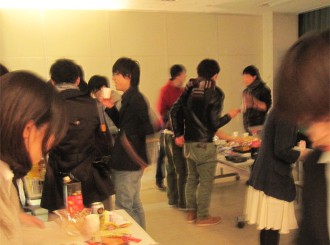 いろんな話題が飛び交います