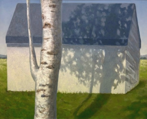 太子和奏「佇むもの」F100、キャンバス・油彩