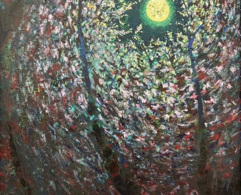 小松原優作「みるモノ」F100、キャンバスに油彩