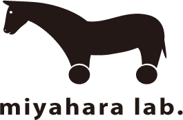 miyahara lab.のマーク