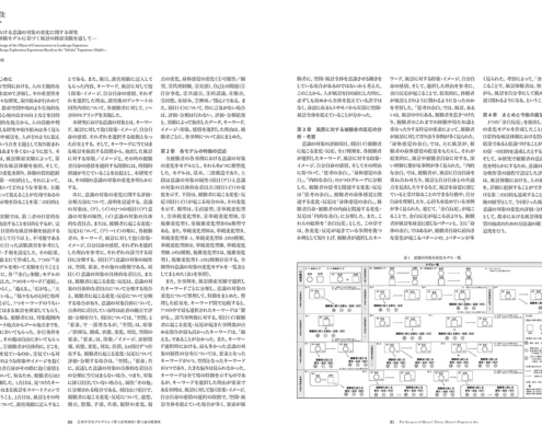 風景体験における意識の対象の変化に関する研究｜小島 莉佳
