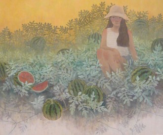 本橋 夏子 「夕陽」