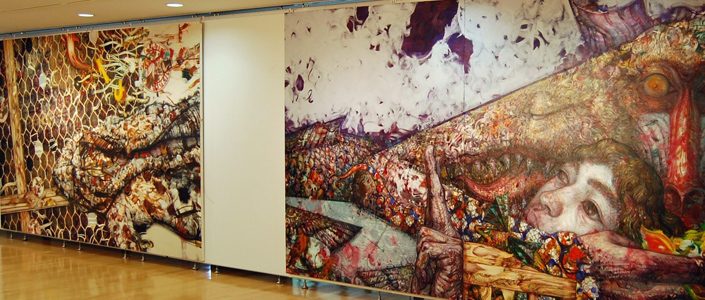 仏山輝美 油彩画展 会場風景