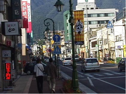 上田の町